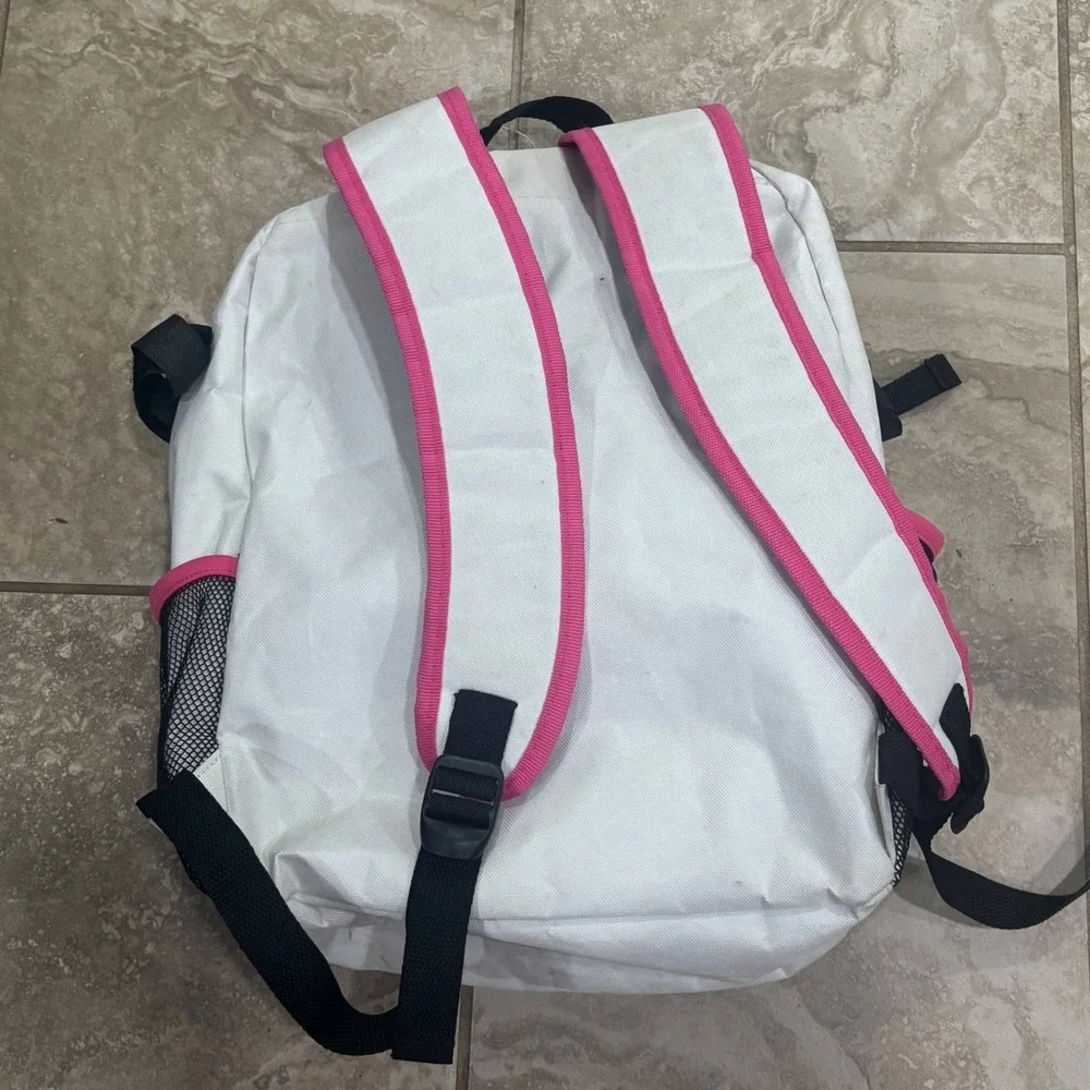 Rawlings Storm Fastpitch Softball Backpack Bag White Pink Kids Girls Athletic
